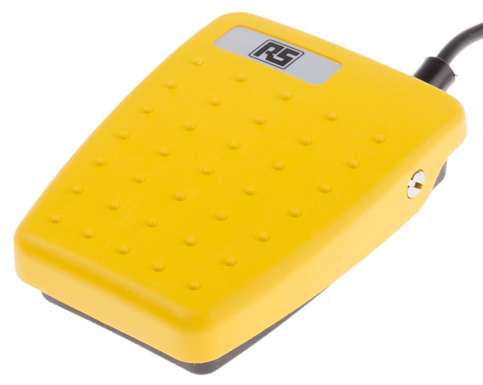 RS PRO General Purpose Momentary Foot Switch - Thermoplastic Case Material, SP-CO, 1.75 A Contact Current, 24V Contact