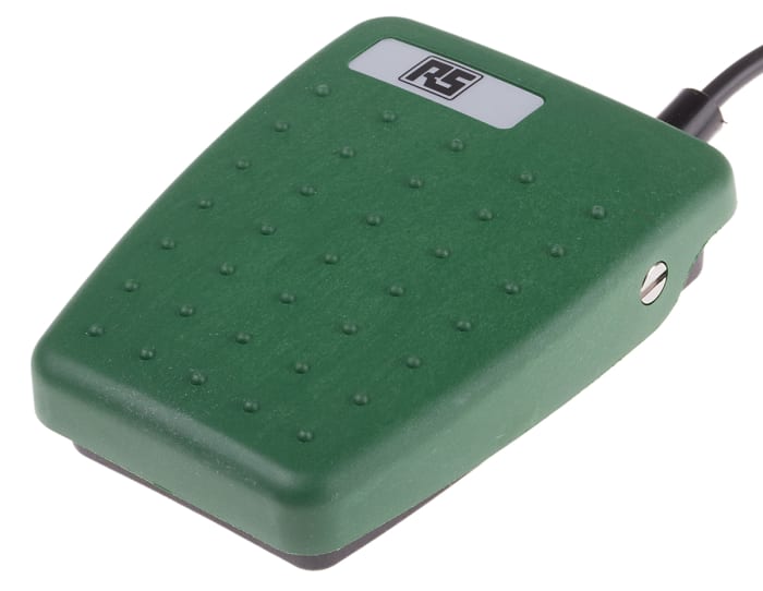 RS PRO General Purpose Momentary Foot Switch - Thermoplastic Case Material, SP-CO, 1.75 A Contact Current, 24V Contact