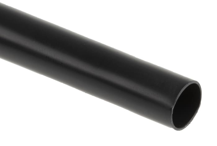 TE Connectivity Adhesive Lined Heat Shrink Tubing, Black 10mm Sleeve Dia. x 1.2m Length 3:1 Ratio, RMW Series