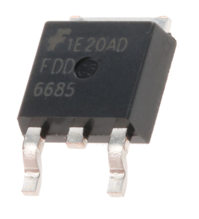 FDD6685 onsemi | P-Channel MOSFET, 11 A, 30 V, 3-Pin DPAK onsemi ...