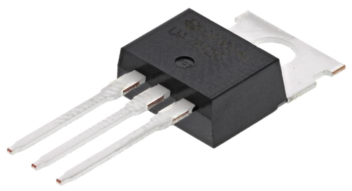 Texas Instruments, 12 V Linear Voltage Regulator, 1.5A, 1-Channel 3-Pin, TO-220 UA7812CKCT