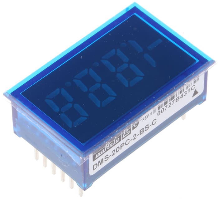 Murata Power Solutions Digital Voltmeter DC, LED Display 3.5-Digits