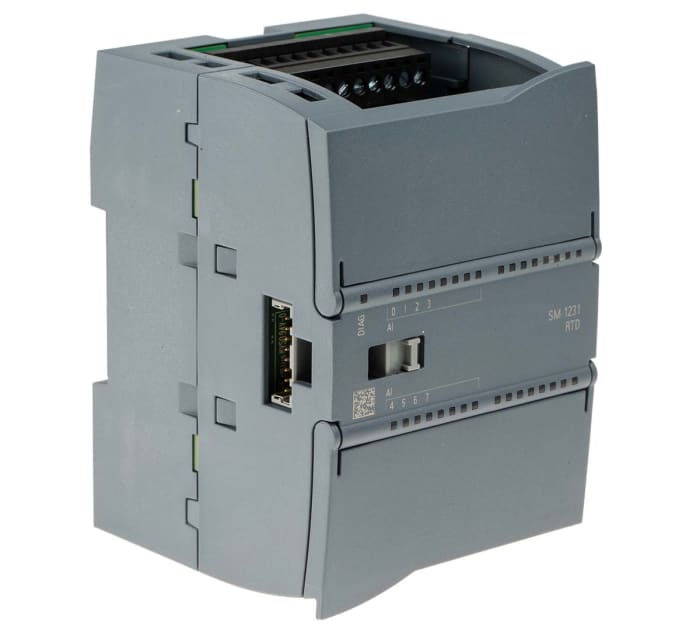 Siemens SM 1231 Series PLC I/O Module for Use with CPU 1211, CPU 1212, CPU 1214, Analogue