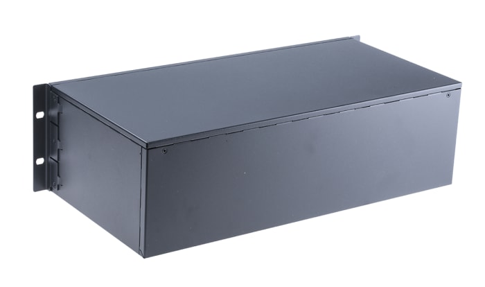 Boîtier rackable 19" nVent SCHROFF 3U, Dimensions 133 x 444 x 221mm Gris