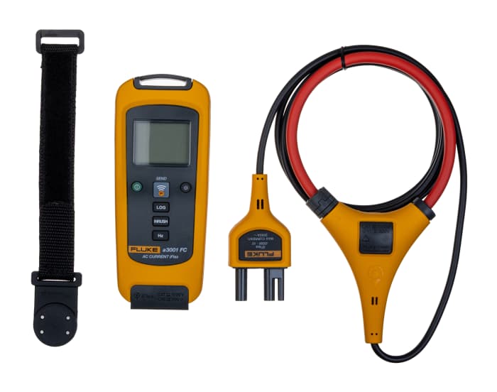 Pinza amperimétrica  Fluke A3001 FC, corriente máx. 2500A ac, CAT III 1000V