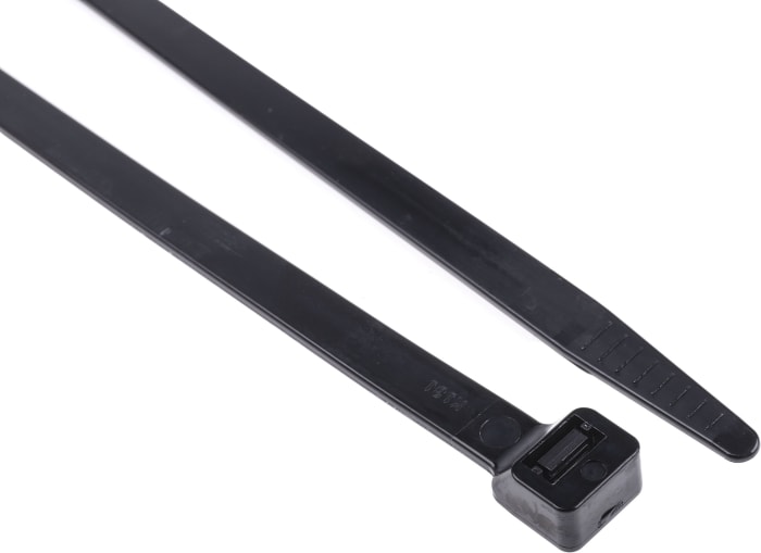 Brida RS PRO de Nylon 66 Negro, 610 mm x 9 mm, No reutilizable