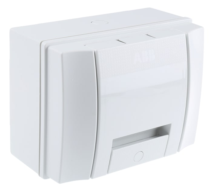 ABB 4 Way Plastic Consumer Unit, 63A, IP65 Mistral65