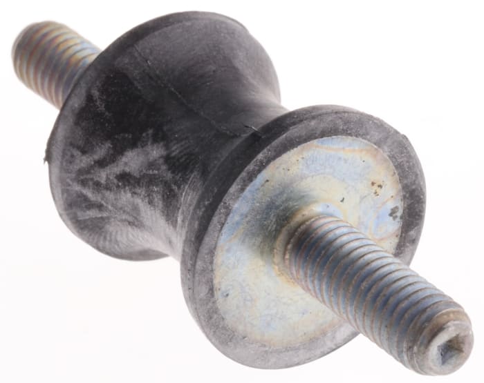 RS PRO M6 Anti Vibration Mount with 12daN Compression Load