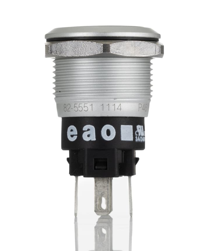 825551.1114 EAO EAO 82 Series Illuminated Push Button Switch
