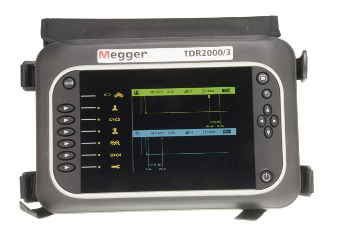 Megger TDR2000/3 UK TDR Cable Fault Locator, 20000m, USB Interface