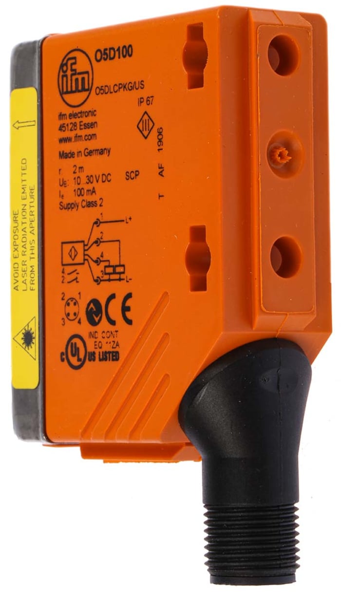 O5D100 ifm electronic ifm electronic Distance Distance Sensor, Block
