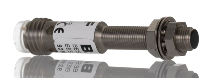 BALLUFF BES 516-3005-G-E5-C-S49 Threaded Barrel Proximity Sensor, M5 PNP 30V 1.5 mm 30 V dc 100mA