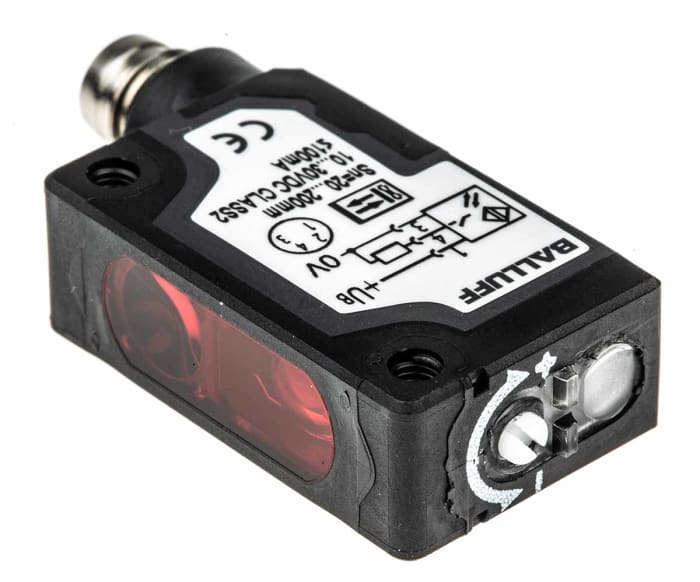 BOS 5KPSRH12S75 BALLUFF BALLUFF Fotoelektrik Sensör, Yayınımlı Algılama Aralığı 40 → 200