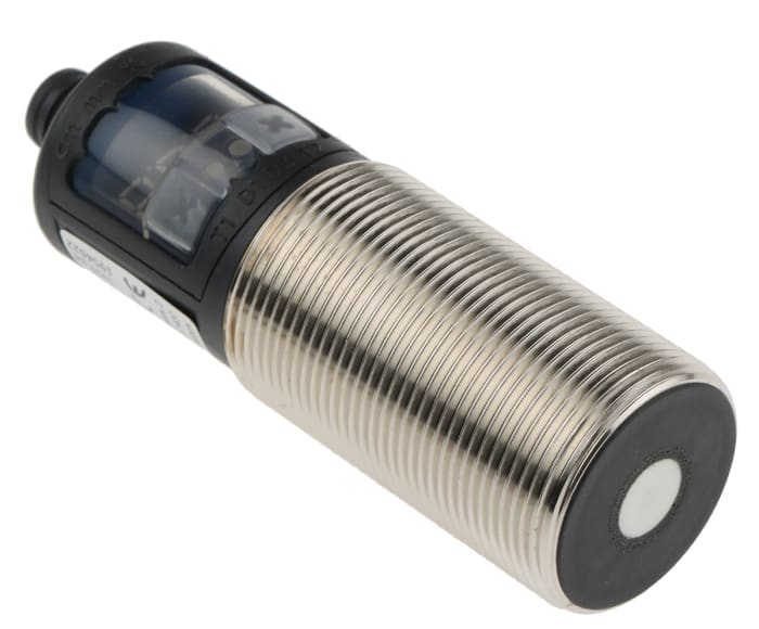 BALLUFF Ultrasonic Threaded Barrel Proximity Sensor, M30, 600 mm Detection, PNP NO/NC, 9 → 30 V dc