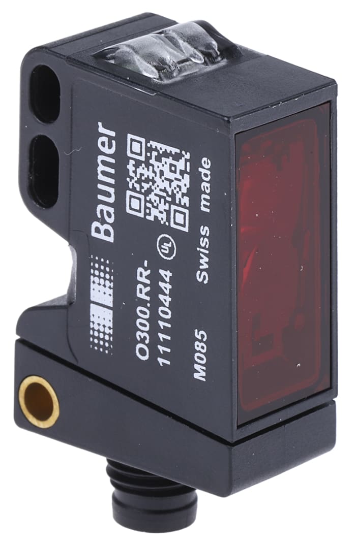 Baumer Baumer Retroreflective Photoelectric Sensor,  Block Sensor, → m Detection Range 815-4183 RS Components