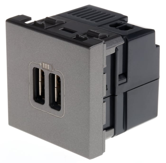 Prise femelle USB Legrand série Arteor  , Montage encastré, , IP40