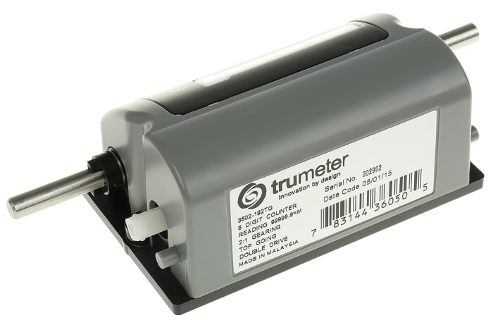 3602-192TG Trumeter | Trumeter 3602 Counter, Counter, 6 Digit ...
