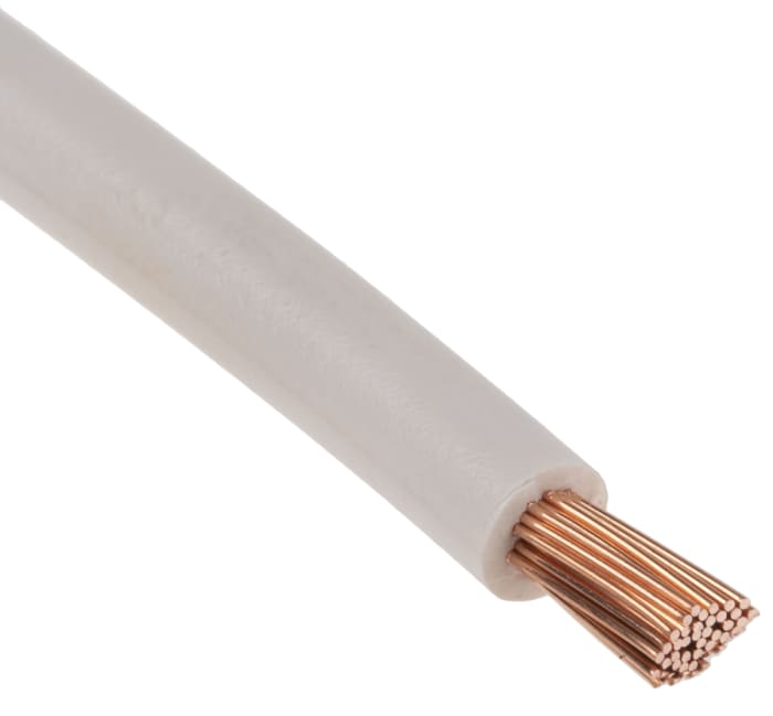 4520053 Lapp | Lapp H07V-K Series White 4 mm² Hook Up Wire, 100 m ...