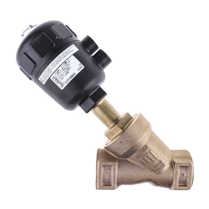 178896 Burkert Burkert Angle type Pneumatic Actuated Valve, G 11/2in