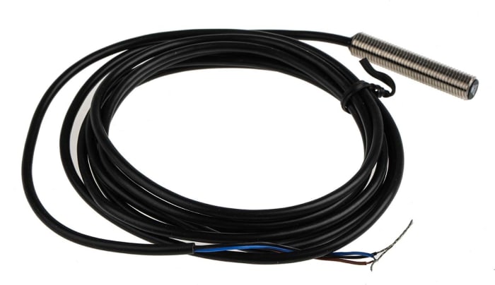 Telemecanique Sensors Inductive Threaded Barrel Proximity Sensor, M8, 1.2 mm Detection, PNP NO, 12 → 24 V dc