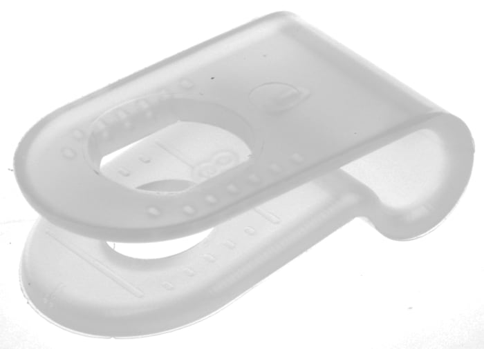 RS PRO Natural Nylon cable clamp, 3.1mm Max. Bundle