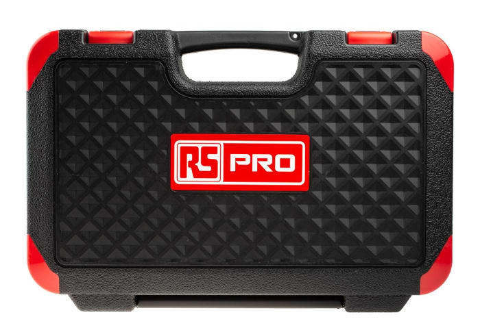 RS PRO 66-Piece Metric 1/2 in; 1/4 in Standard Socket/Bit Set with Ratchet