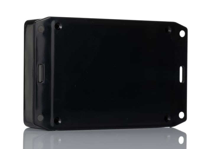 Boîtier Hammond 1591 en ABS, 110.1 x 82.2 x 40mm, Noir IP54