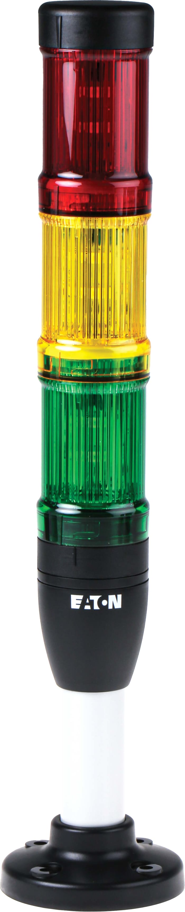 Eaton Red/Yellow/Green Signal Tower, 3 Lights, 24 V ac/dc, Base Mount