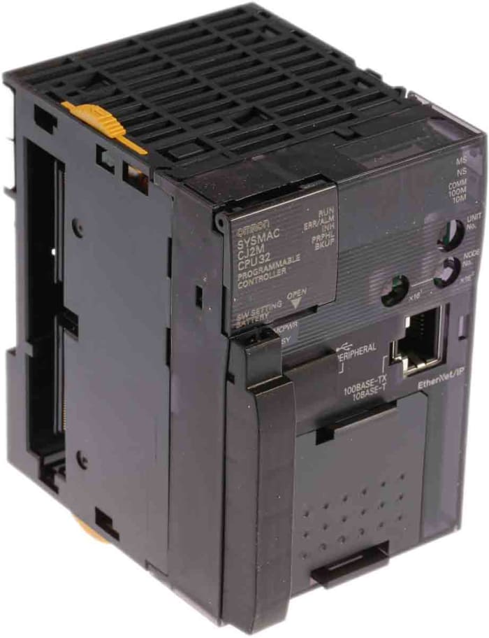 CJ2MCPU32 Omron | Omron CJ2M Series PLC CPU for Use with CJ2 CJ2MCPU32 Omron | Omron CJ2M Series PLC CPU for Use with CJ2