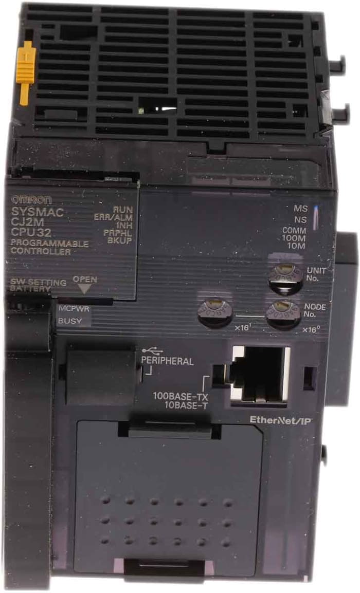 CJ2MCPU32 Omron | Omron CJ2M Series PLC CPU for Use with CJ2 CJ2MCPU32 Omron | Omron CJ2M Series PLC CPU for Use with CJ2