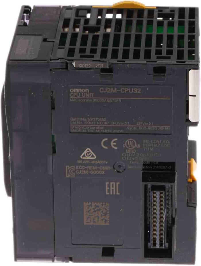 OMRON PLC シーケンサー CJ2MCPU32 - スイッチング電源 OMRON PLC シーケンサー CJ2MCPU32 - スイッチング電源