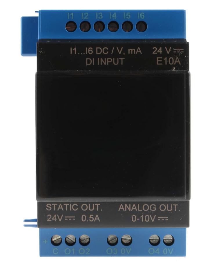 Crouzet IB IL 24 DO 4-XC-PAC Series PLC I/O Module for Use with em4 Series, 0 → 10 V, Configurable Digital,