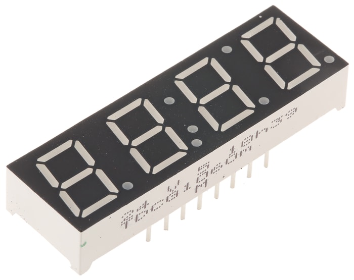 Displays Panel 4DIGIT 35LED Green