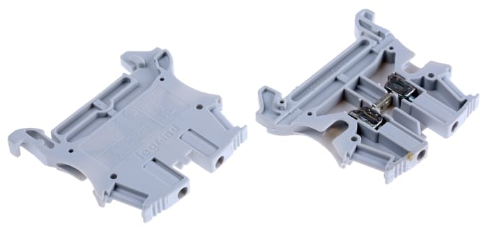 Legrand 0 371 60 Viking 3 Series Grey, 2.5mm², Single-Level, Screw Termination