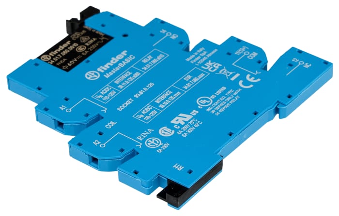39.11.0.125.0060 Finder | Finder 39 Series Interface Relay Module, DIN ...