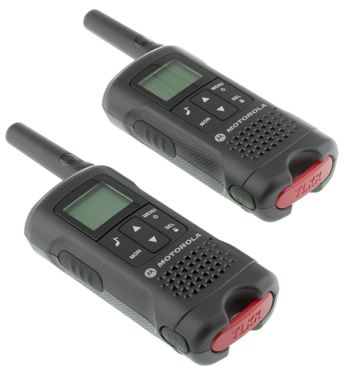 Motorola T60 8 Channel Walkie Talkies & 2 Way Radios