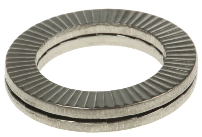 Heico A4 316 Stainless Steel Wedge Lock Washers, M16