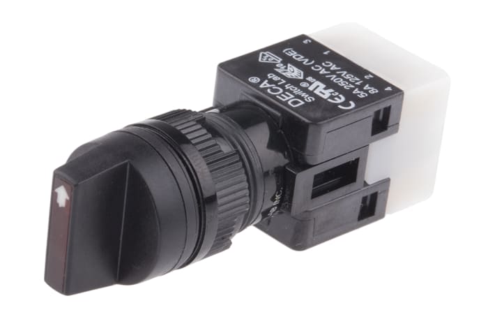 RS PRO Selector Switch - (NC/NO) 3 Positions