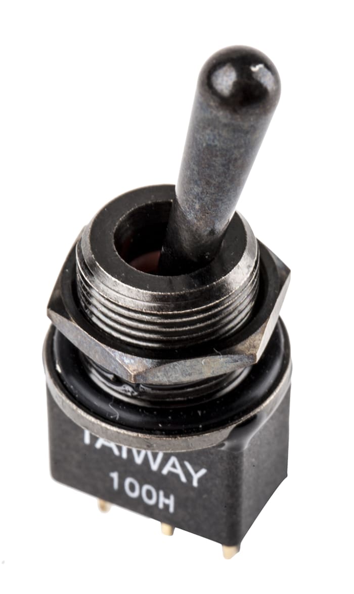 RS PRO Toggle Switch, PCB Mount, On-On, SPDT, Through Hole Terminal