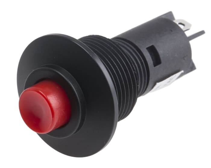 RS PRO Push Button Switch, Latching, PCB, SPST, 28V dc