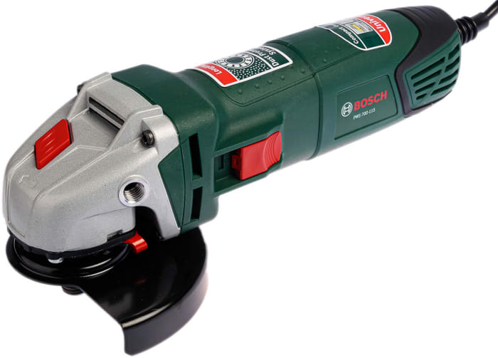 Meuleuse d'angle Bosch PWS700115, 115mm, 11000tr/min, 240V Filaire Type G