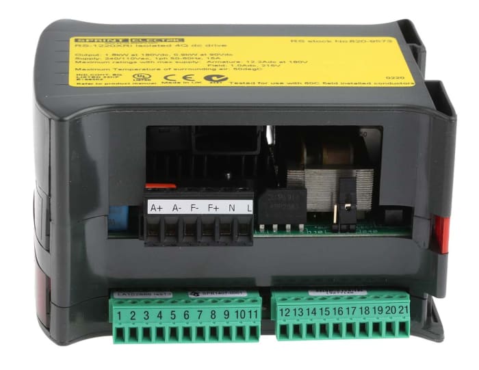 1220XRi Sprint Electric Sprint Electric DC Motor Controller, 110 V ac