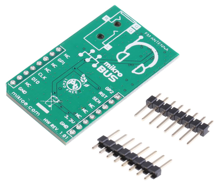 Module FM Click MIKROE-1431 récepteur radio Si4703 bande FM