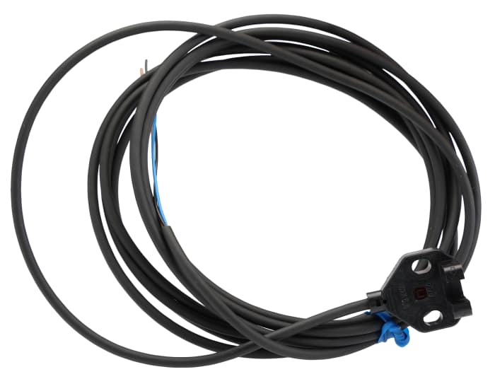 Omron Through Beam Photoelectric Sensor, L Shaped Sensor, 5 mm Detection Range