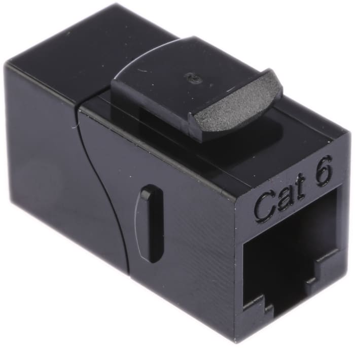 MH Connectors MH3101 Series Single-Port RJ45 Coupler, Cat6, UTP