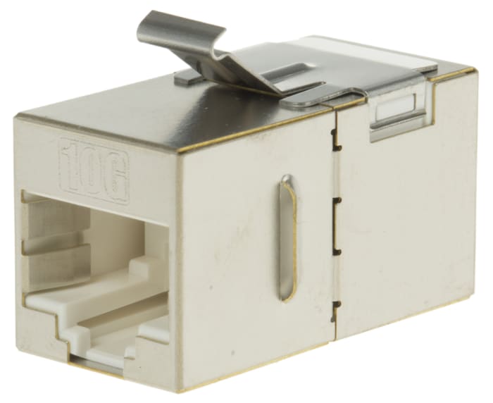 Acoplador RJ-45 MH Connectors serie MH3101, interfaz RJ45, de Cat6a, , apantallamiento STP