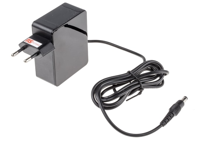 RS PRO 40W Plug In Power Supply 9V dc Output, 2.8A Output
