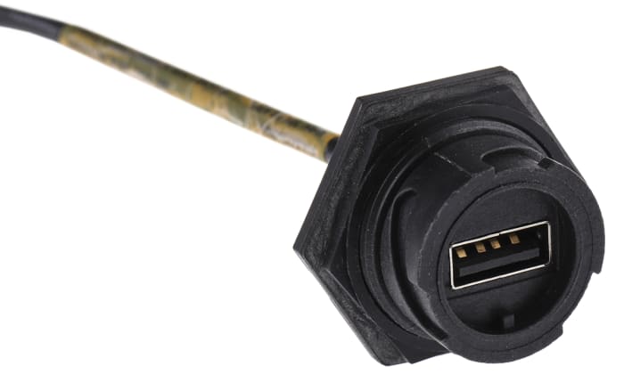 Molex USB 2.0 Cable, Male USB A to Female USB A USB Extension Cable, 800mm