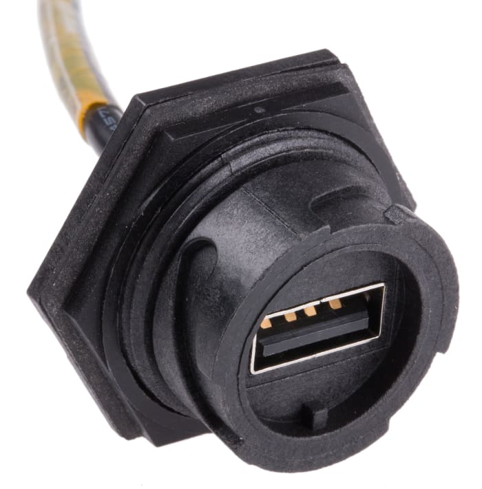 Molex USB 2.0, Male USB A to Female USB A, 2m