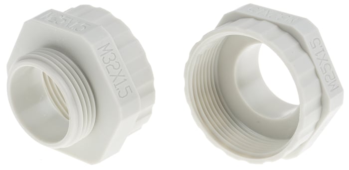 Adaptateur de filetage RS PRO M25 → M32 en Nylon 66